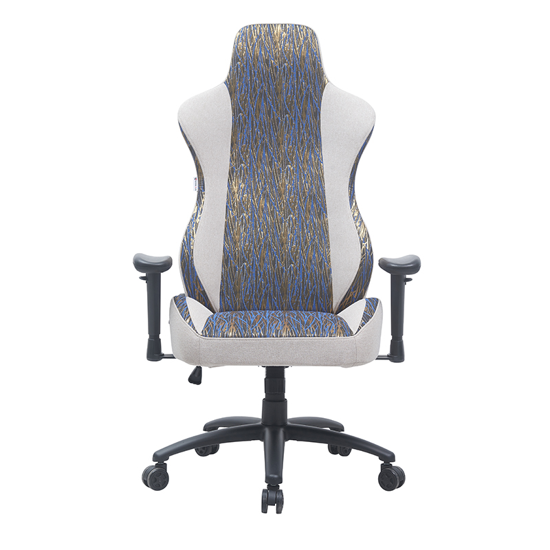 XL-6682-6 Accoudoir réglable design ergonomiqueoreiller cervicaloreiller lombairechaise de jeu