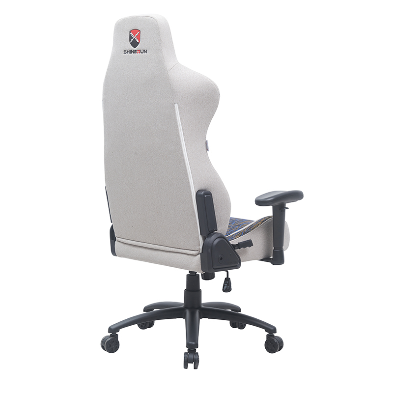 XL-6682-6 Accoudoir réglable design ergonomiqueoreiller cervicaloreiller lombairechaise de jeu