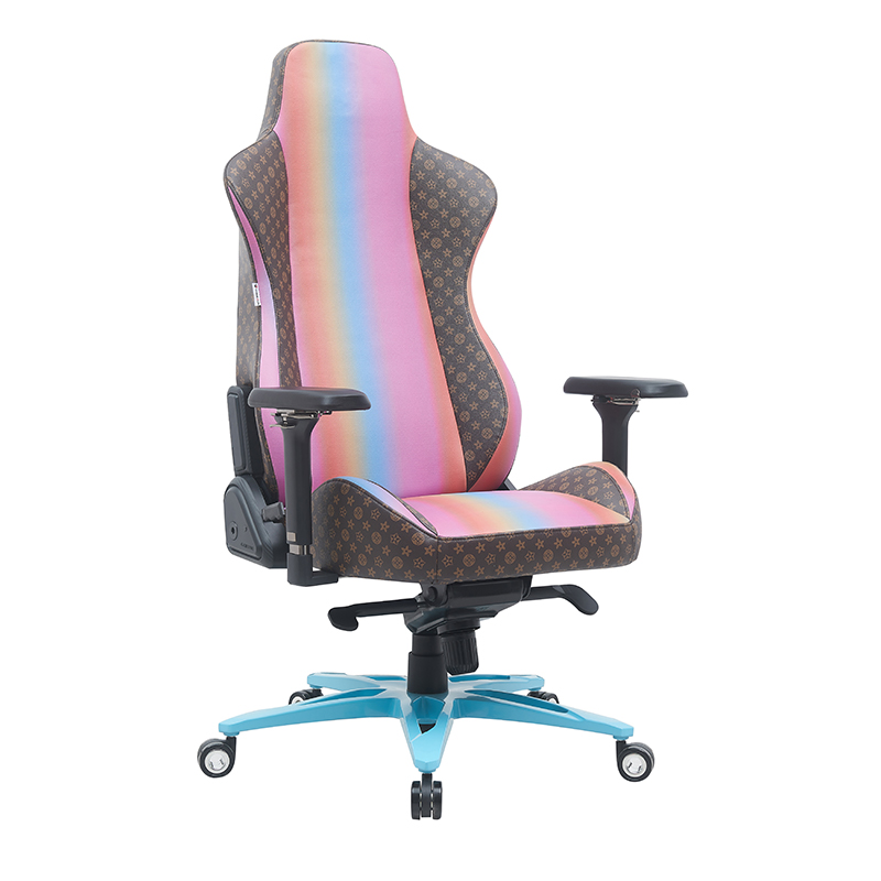 XL-6682-5 Chaise de jeu de couleur dégradée amovible magnétique avec surface d'accoudoir