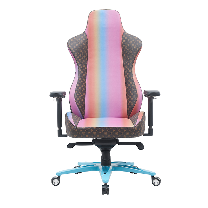 XL-6682-5 Chaise de jeu de couleur dégradée amovible magnétique avec surface d'accoudoir