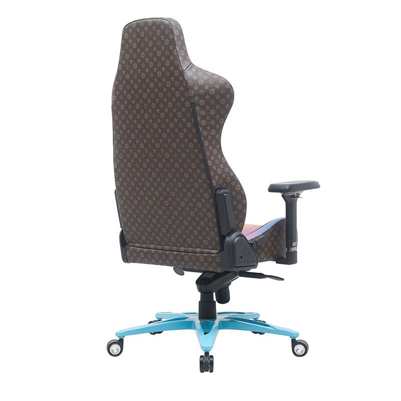 XL-6682-5 Chaise de jeu de couleur dégradée amovible magnétique avec surface d'accoudoir