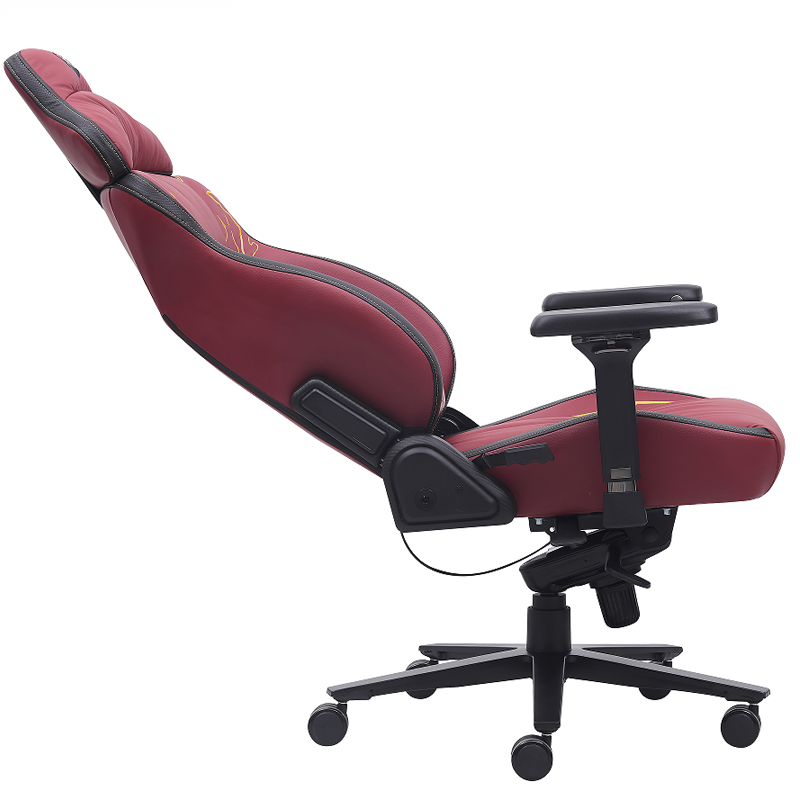 Chaise de jeu avec accoudoirs 4D, conception innovante, support lombaire